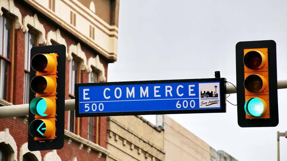 E-Commerce Street Sign